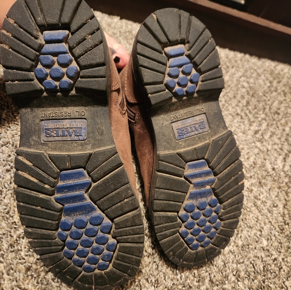 Bates Womems Brown Leather Boots - Picture 4 of 5